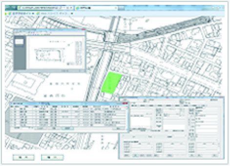 都市公園・道路・河川維持管理システム for Park etc.の画面